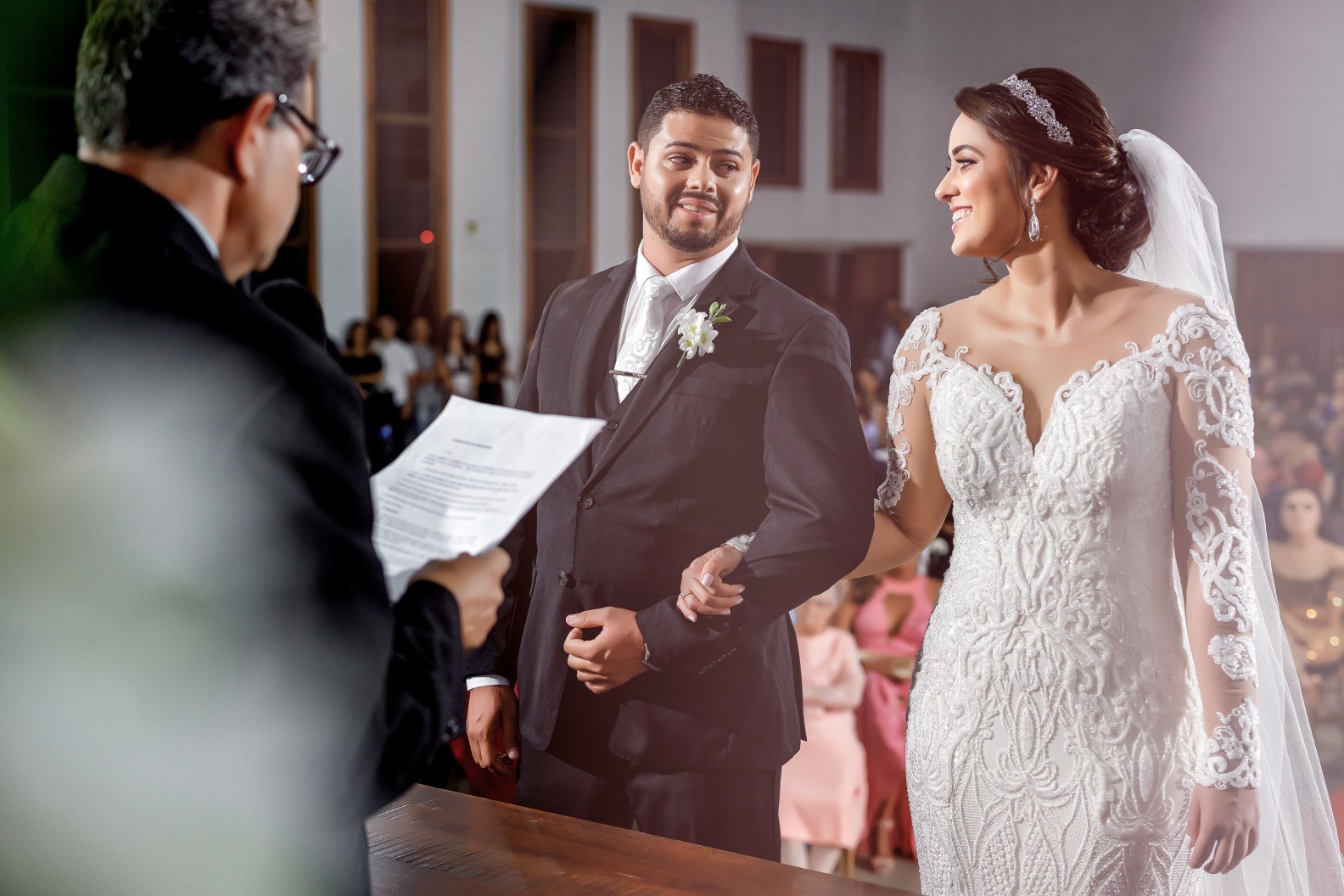 Casamento em Pitangui de Jéssica e Lucas - Vestido Zephora Linha Premium - Fotos Demétrio Laurentys