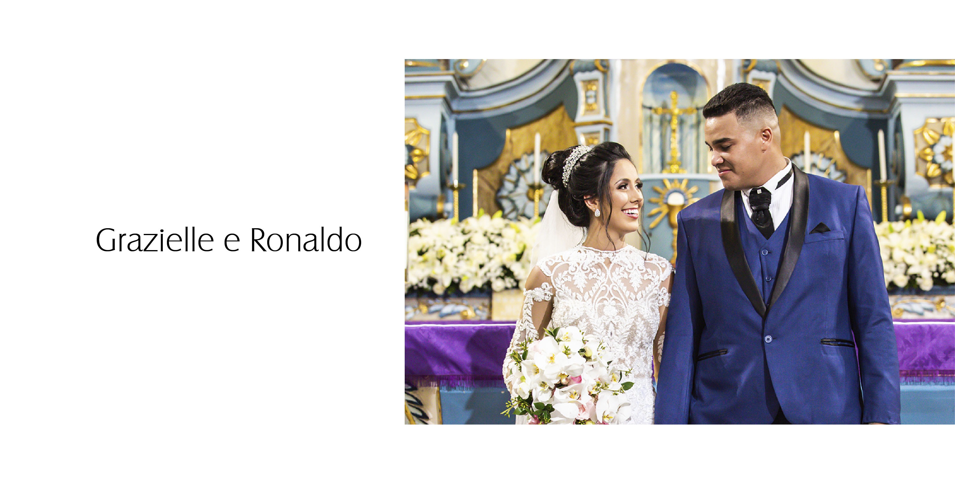 Casamento em Formiga Grazielle e Ronaldo - Vestido Zephora Linha Premium - Foto Studio Marcelo Faria