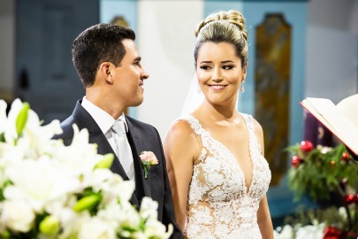 Casamento em Formiga Lívia e Leandro - vestido Zephora Linha Premium - Foto Studio Marcelo Faria