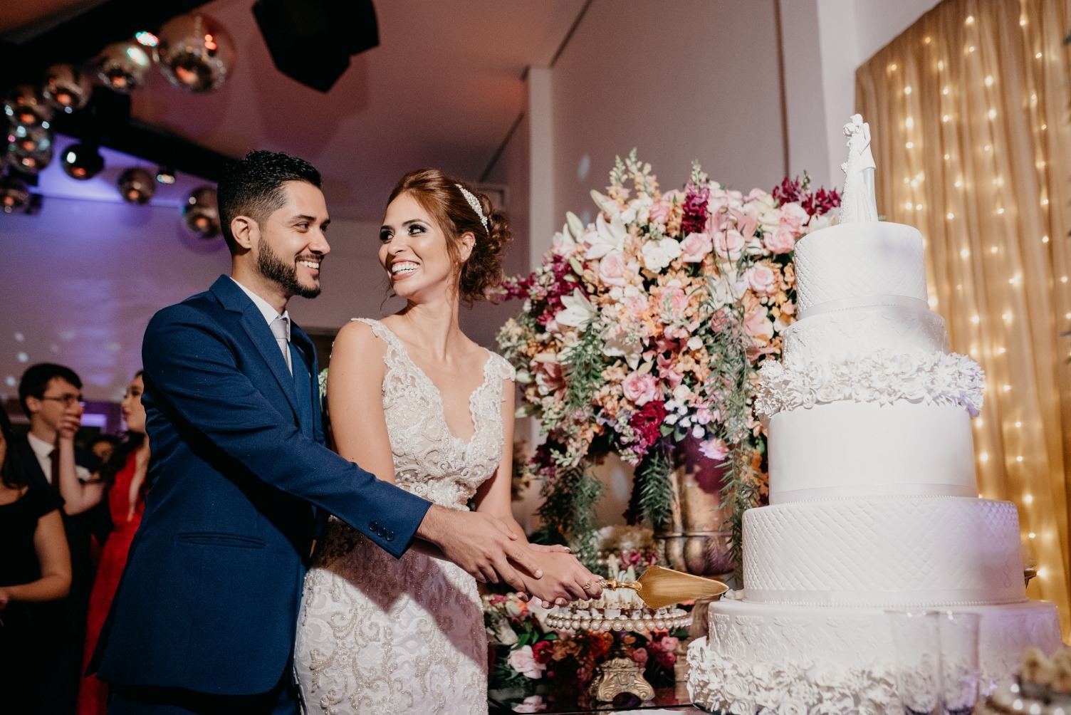 Casamento em Belo Horizonte de Raisa e Gustavo - Foto Alexandre Lizardo - Vestido Zephora Linha Premium